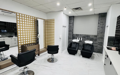 Inside of Salon